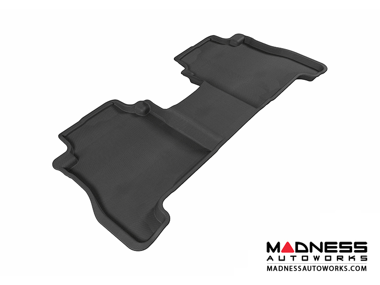 Hyundai Santa Fe Floor Mat - Rear - Black by 3D MAXpider